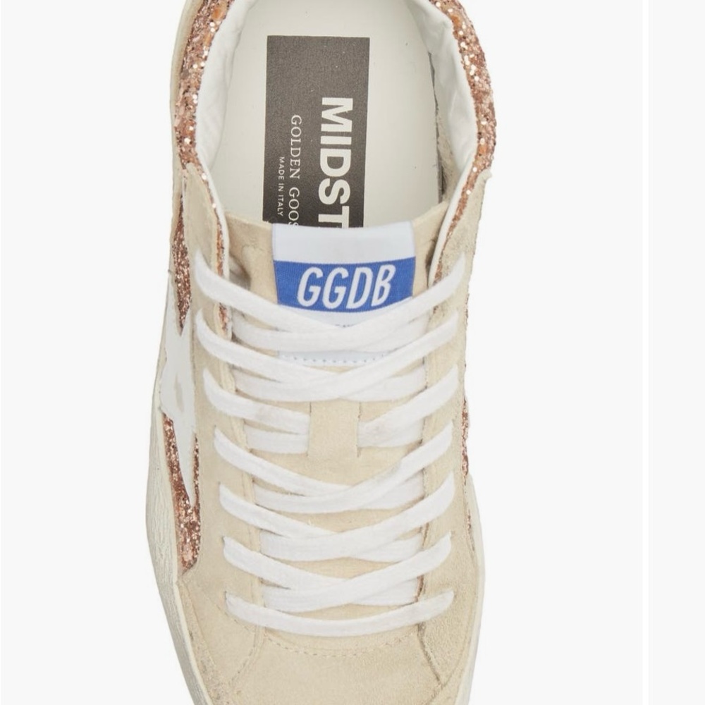 Golden Goose Mid Star Glitter Sneakers - Picture 5 of 11